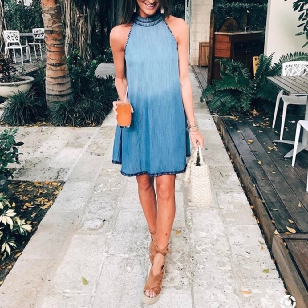 Bella Dahl Chambray Dress